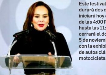 INVITA ALCALDESA A ciudadanía a disfrutar el Car y Moto Fest 2023