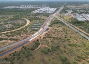 AVANZAN OBRAS Bulevar Miraflores presenta un 70% en su construcción