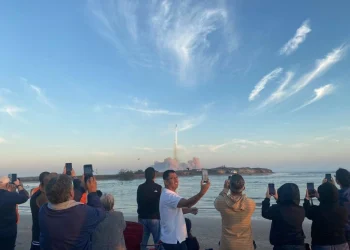 Desde Matamoros presencian lanzamiento de nave Starship