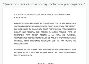 Paquita la del Barrio hospitalizada: Qué le pasó en Xalapa y su estado de salud real