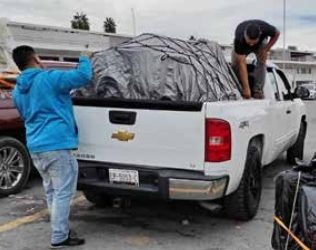 Paisanos viajan más de 7 mil kms