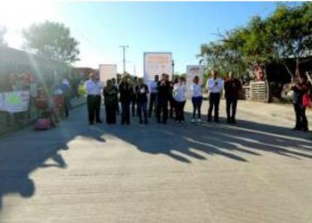 CON RECURSOS DE REPUVE Entregan obras en la colonia Francisco Villa