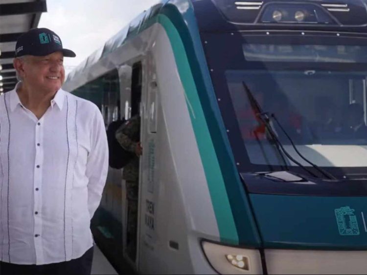 AMLO celebra reducción de costos en el Tren Maya y justifica inauguración parcial