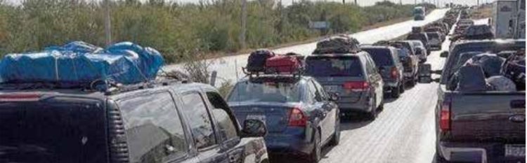 VIENEN EN CARAVANAS Vendrá a México 1 millón de paisanos