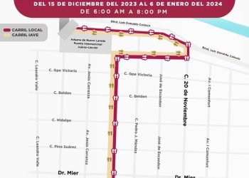 Pide Gobierno Municipal utilizar carril de locales en puente 2