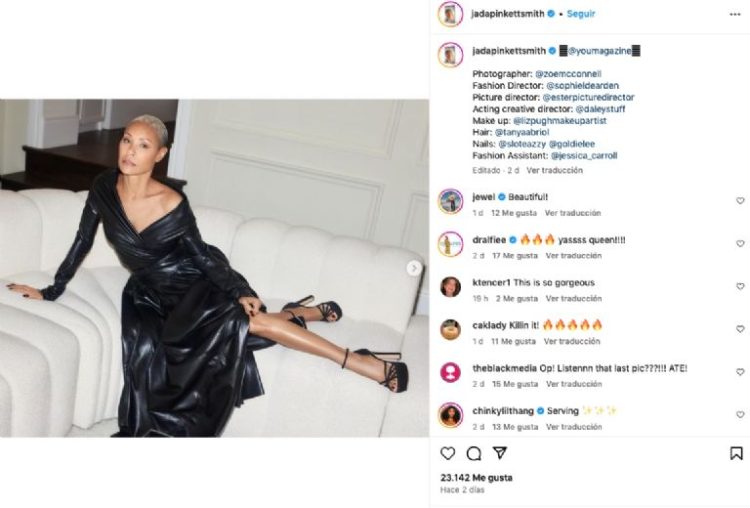 Jada Pinkett asegura que la cachetada de Will Smith a Chris Rock salvó su matrimonio