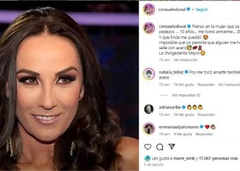 Consuelo Duval tuvo que ir a terapia psiquiátrica tras el robo a su casa