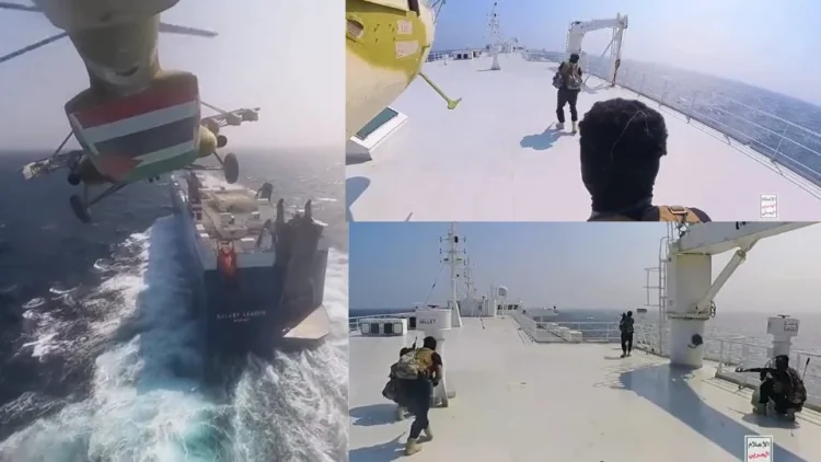 Galaxy Leader, buque secuestrado en el Mar Rojo, se convierte en una atracción turística