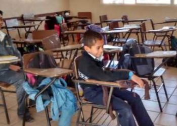Ausentismo del 58% en educación básica