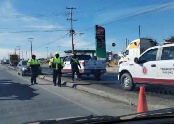 Zona de riesgo, rutas bajo Puente Colosio