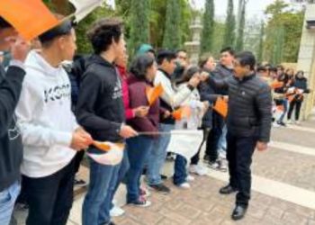 Dámaso Anaya fortalece vínculos con universitarios de la UAT Campus Mante