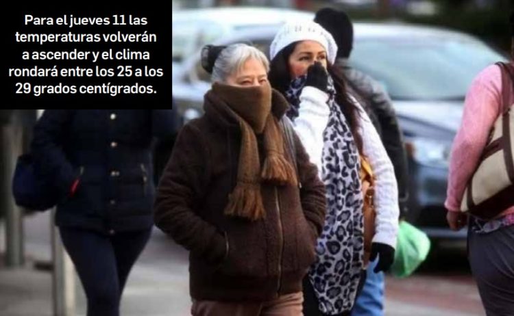 Frente frío 25 llegará a Tamaulipas el martes