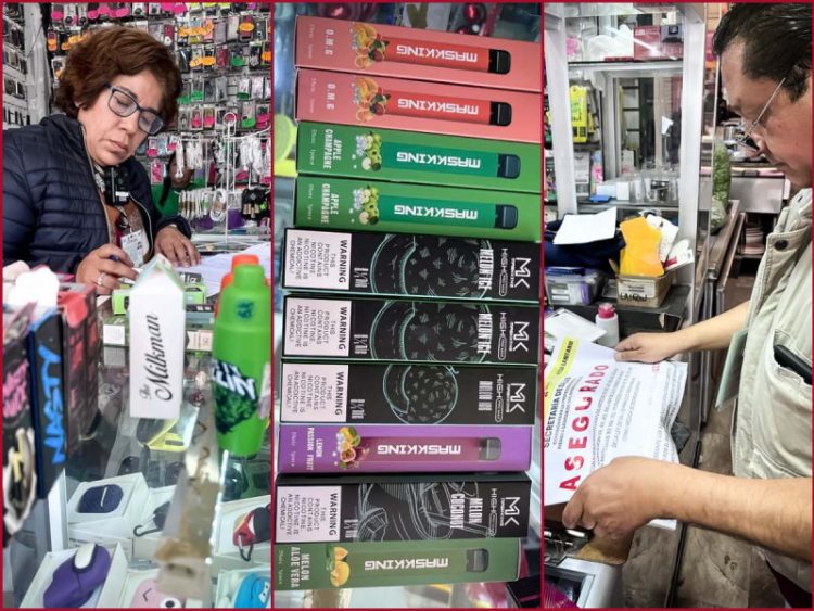 Decomisa Más de Mil Vapeadores en Hidalgo por Riesgos Sanitarios