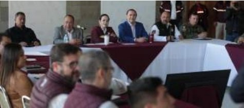 POR LLEGADA DE HELADA Activa alcaldesa Carmen Lilia Canturosas Plan de Prevención