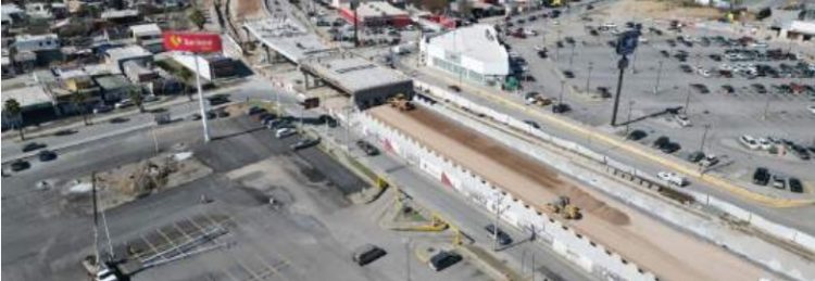 Avanza la construcción del puente Calzada de los Héroes