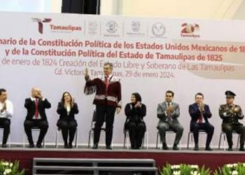 AMÉRICO VILLARREAL Encabeza conmemoración del Bicentenario de Tamaulipas