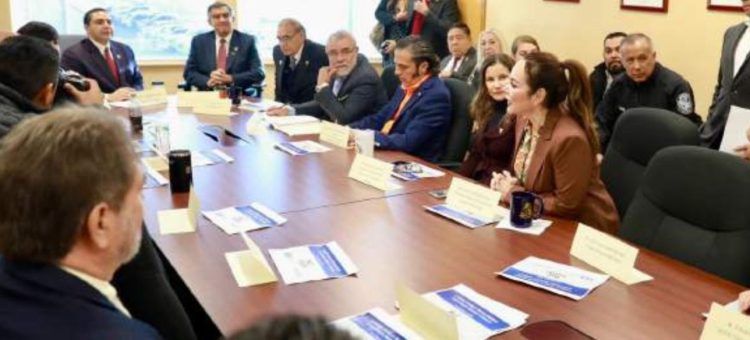 GOBERNADOR Y ALCALDESA Destacan trabajo Binacional para ampliación del Puente 3