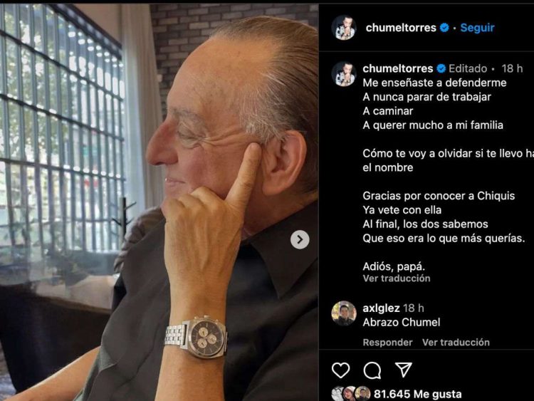 Fallecimiento del Padre de Chumel Torres Conmociona al Ámbito Mediático Mexicano