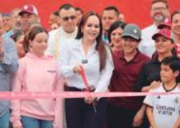 HACEN GRAN FIESTA Inaugura Carmen Lilia remodelación y transformación del Parque Viveros
