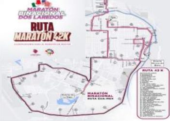 Vivirá Nuevo Laredo Maratón Binacional; está es la ruta