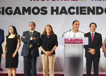 Claudia Sheinbaum presenta su equipo de campaña con la incorporación de Marcelo Ebrard