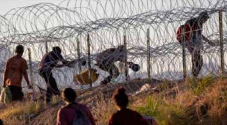 PLANEA TEXAS Reforzar su frontera con alambre de púas