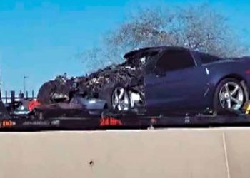 OFICIAL DEL SHERIFF INVOLUCRADO Conducía el Corvette envuelto en accidente