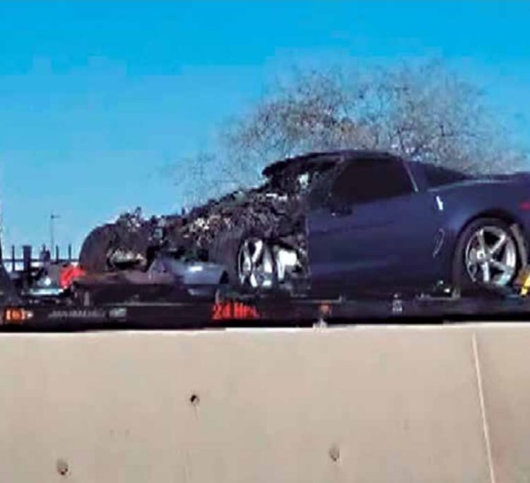 OFICIAL DEL SHERIFF INVOLUCRADO Conducía el Corvette envuelto en accidente