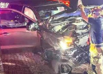 FUE EN EL LOOP 20 Arrestan a sujeto; causó choque el 24 de diciembre