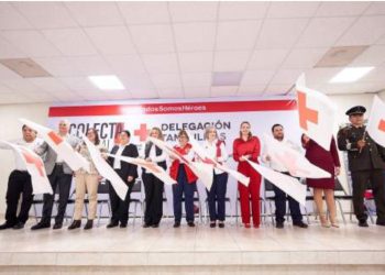 MARIA DE VILLARREAL Pone en marcha Colecta Anual de la Cruz Roja Mexicana 2024