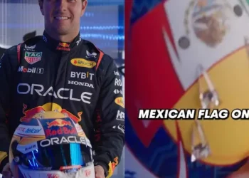 ¡Orgulloso de México! ‘Checo’ Pérez presenta su nuevo casco