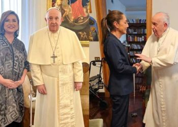 Xóchitl Gálvez y Claudia Sheinbaum se Reúnen con el Papa Francisco