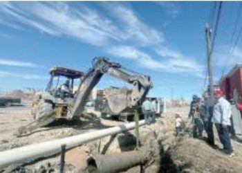 22 Colonias se verán afectadas por reparación de fuga de agua