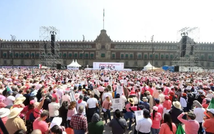 CNDH Denuncia Discursos Racistas y Clasistas en la Marcha por la Democracia