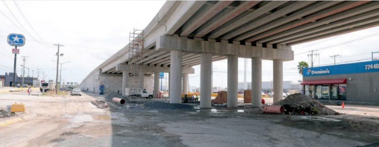 EN SECTOR PONIENTE Avanza construcción de puente vehicular Calzada de los Héroes