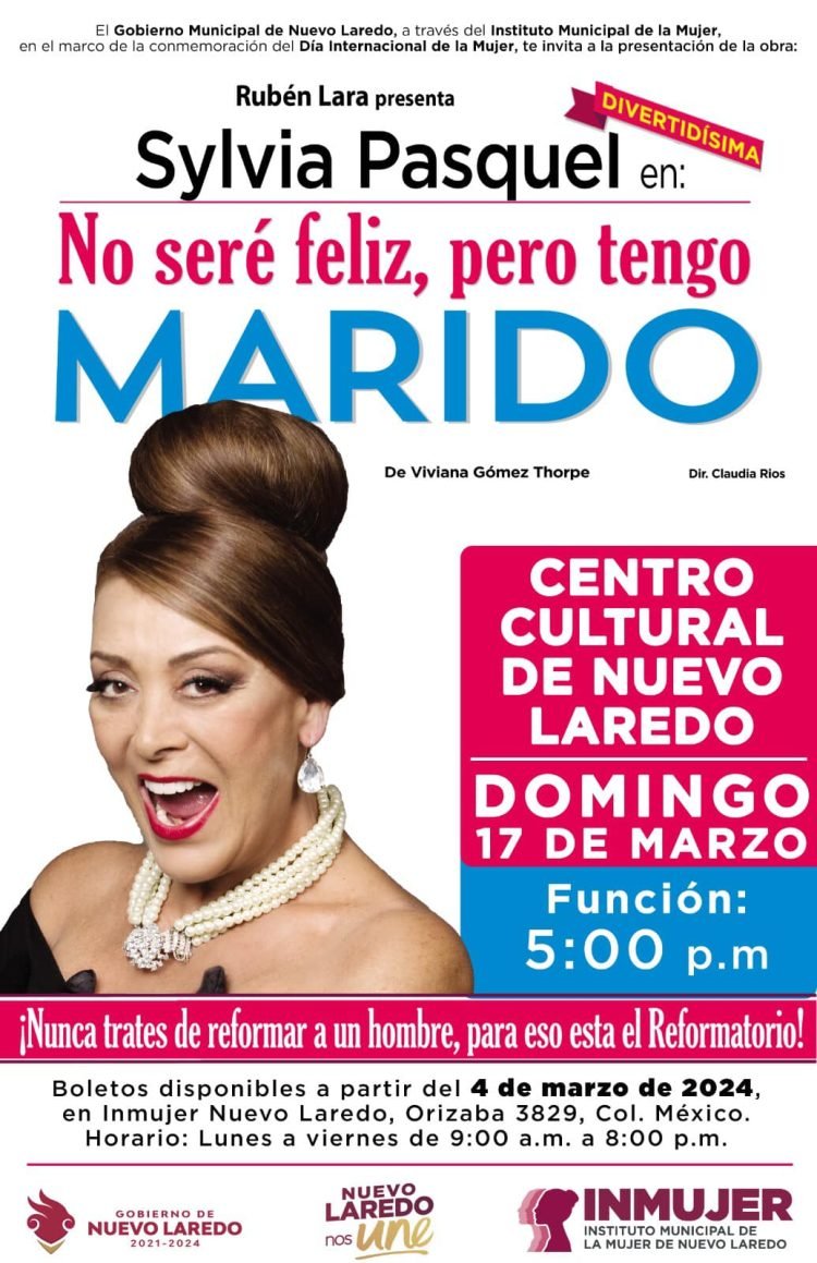 Harán dos funciones de ‘No seré feliz, pero tengo marido’