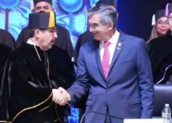 TESTIGO DE HONOR GOBERNADOR DEL ESTADO Rinde su juramento Dámaso Anaya como rector de la UAT