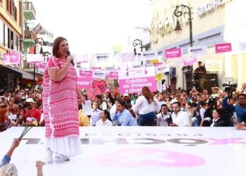 Gálvez promete aumentar salarios a policías en Hidalgo