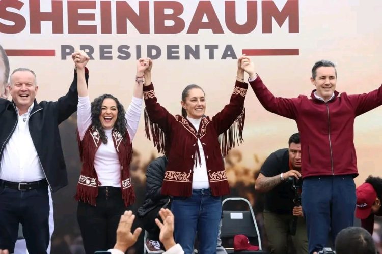 EN VISITA NUEVO LAREDO Propone Sheinbaum “Construir Puentes, No Muros”