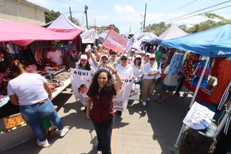 Olga Sosa promete grandes beneficios para Tampico desde el Senado