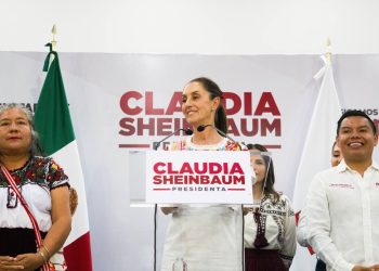 Sheinbaum enfatiza planes de salud en su campaña presidencia