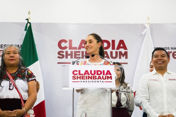 Sheinbaum enfatiza planes de salud en su campaña presidencia