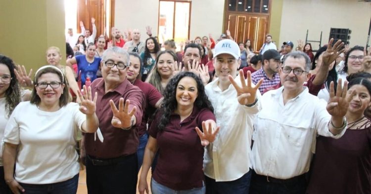 Olga promete cambios en Soto La Marina