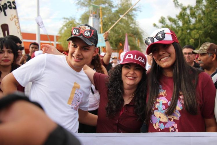 Olga Sosa Recibe Respaldo de la Juventud en Ciudad Victoria