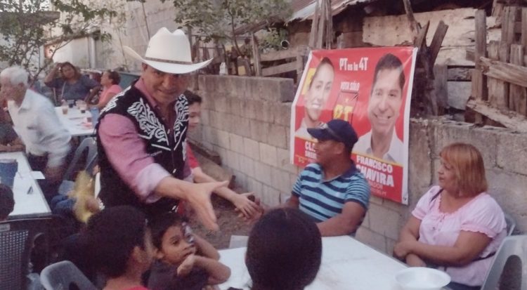 Francisco Chavira Insta a Votar por el PT contra la Mafia Política
