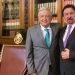 AMLO y Napoleón Urrutia abordan iniciativas clave sobre pensiones y laborales en Palacio Nacional