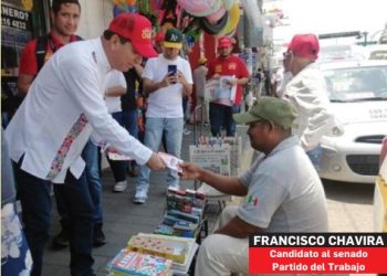 Comerciantes respaldan a Francisco Chavira en Ciudad Madero