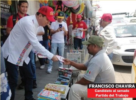 Comerciantes respaldan a Francisco Chavira en Ciudad Madero