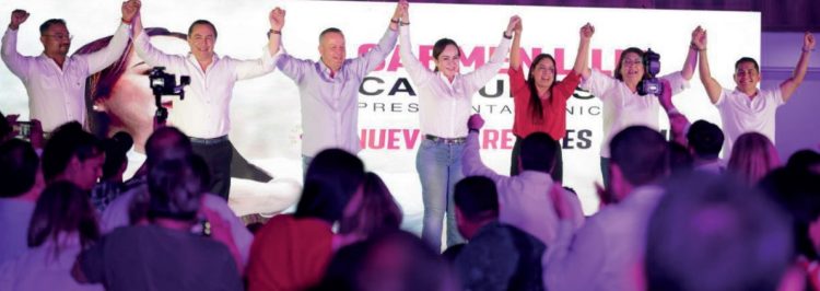 Carmen Lilia Canturosas arranca campaña por la reelección ‘De corazón, Nuevo Laredo es primero’