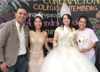 Coronan a Alejandra Zavala como Reina de la Primavera